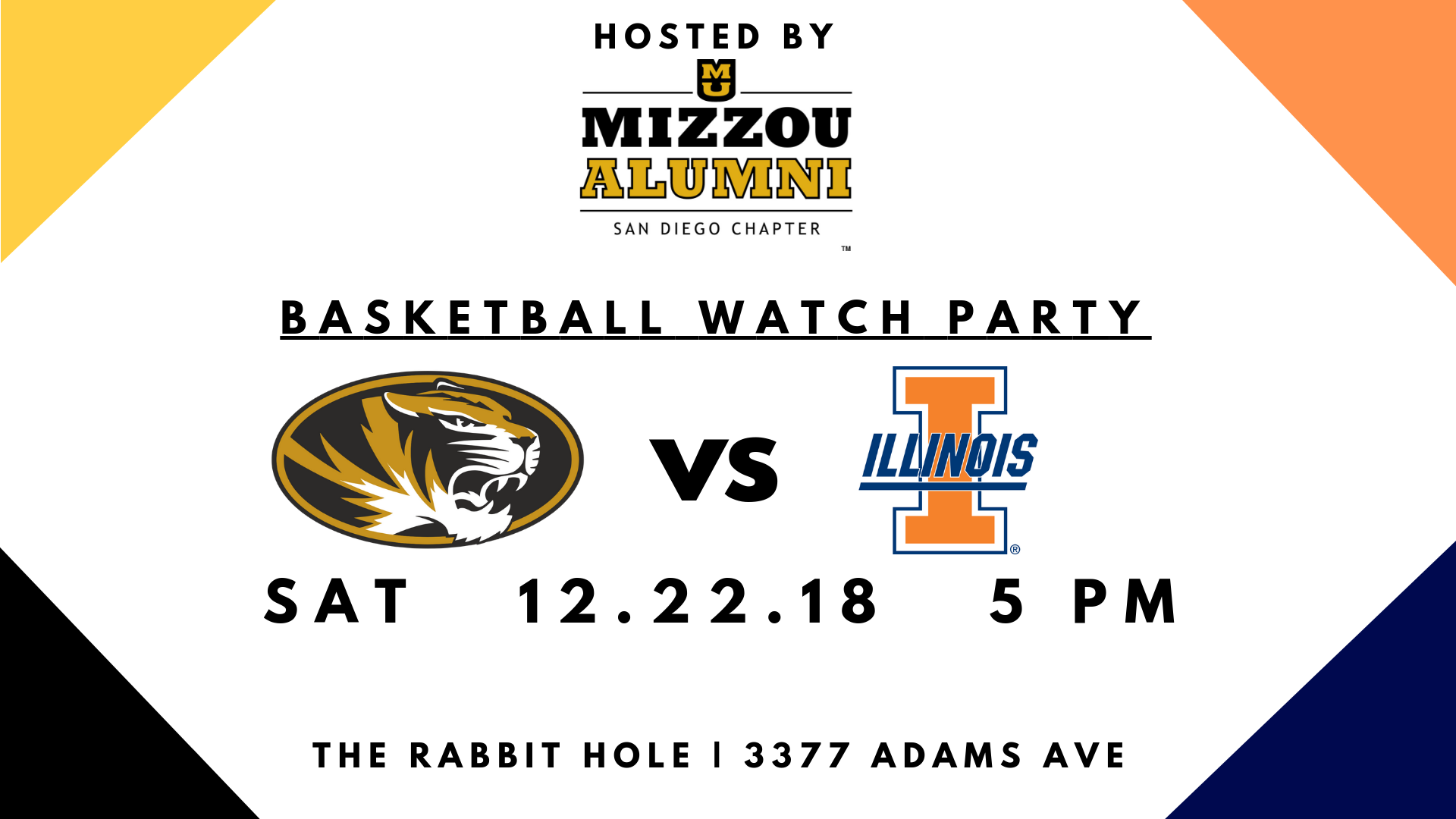 Basketball Watch Party- MU vs Illinois