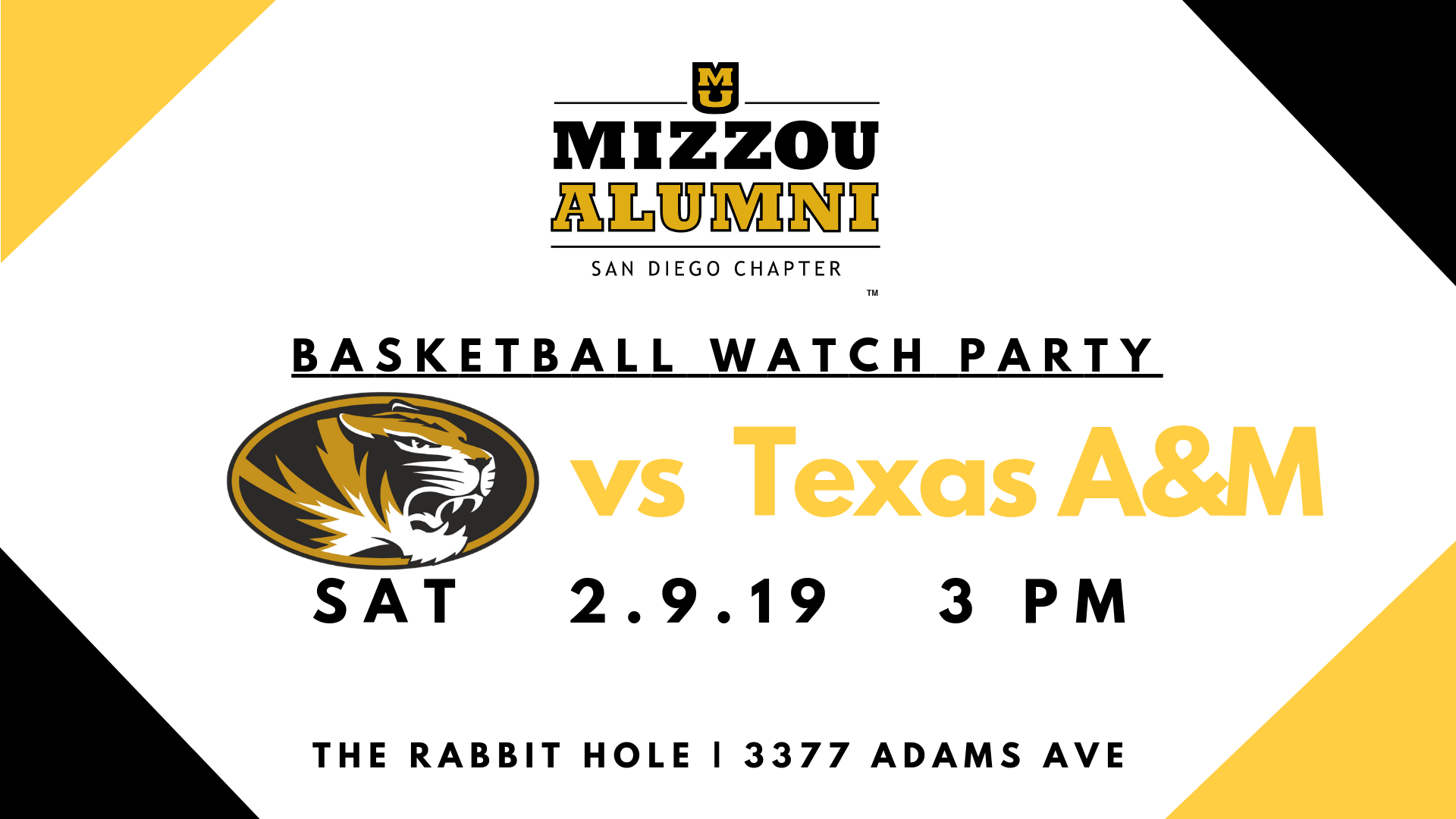 Basketball Watch Party- MU vs Texas A&M