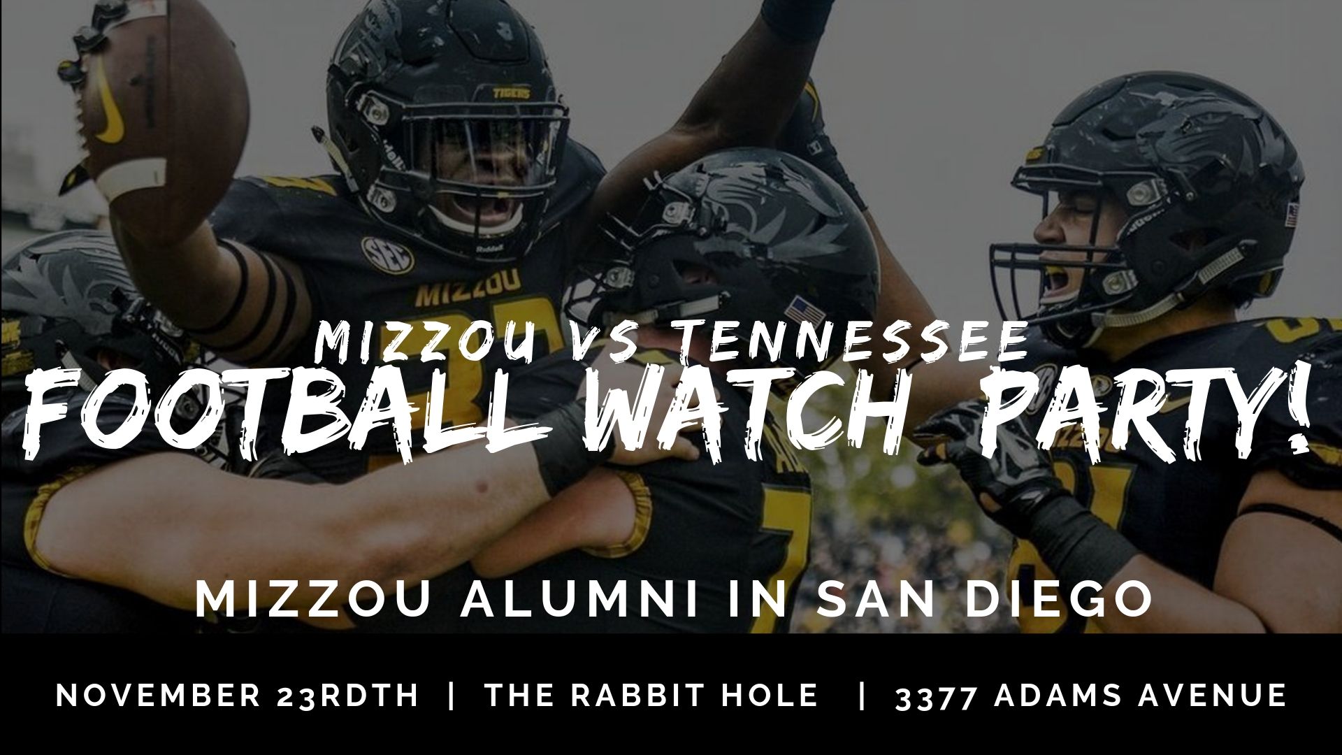 Blackout Football Watch Party! MU vs Tennessee